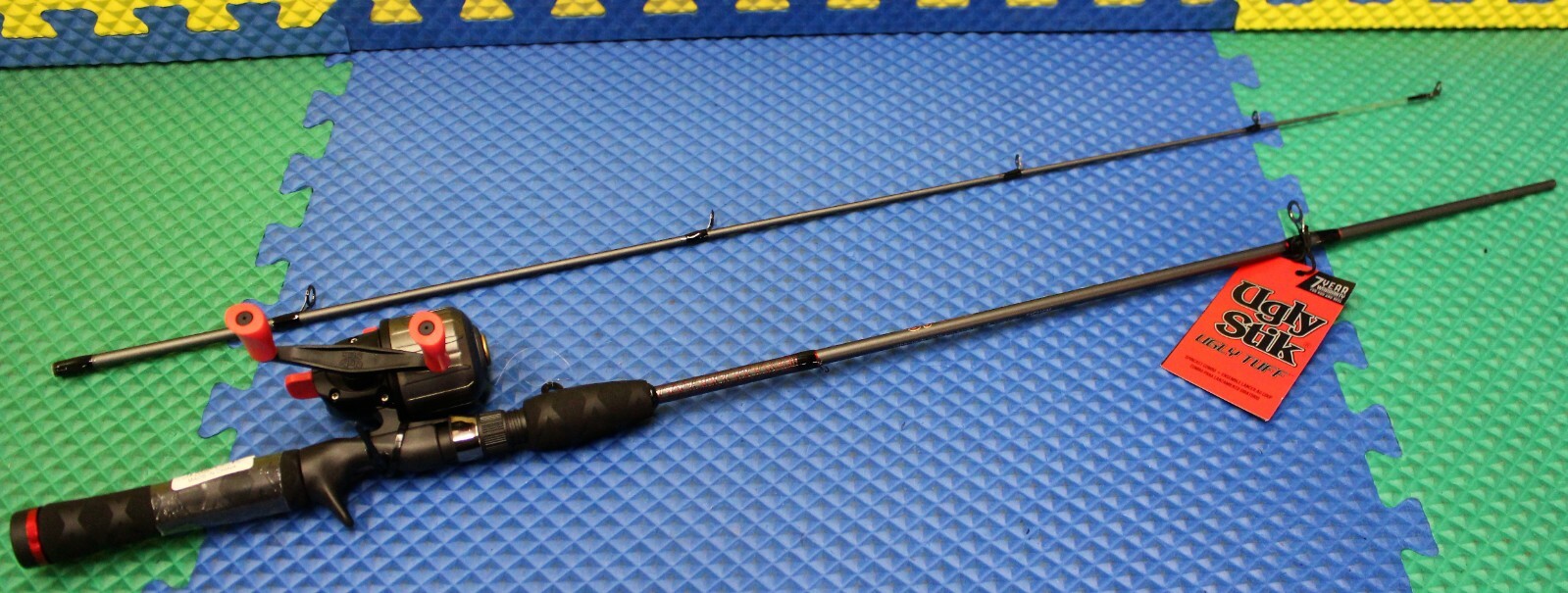 Shakespeare Ugly Stik Ugly Tuff Spincast Combo 5′ 6″M USTUFCA562M/SC6CBO 1539105