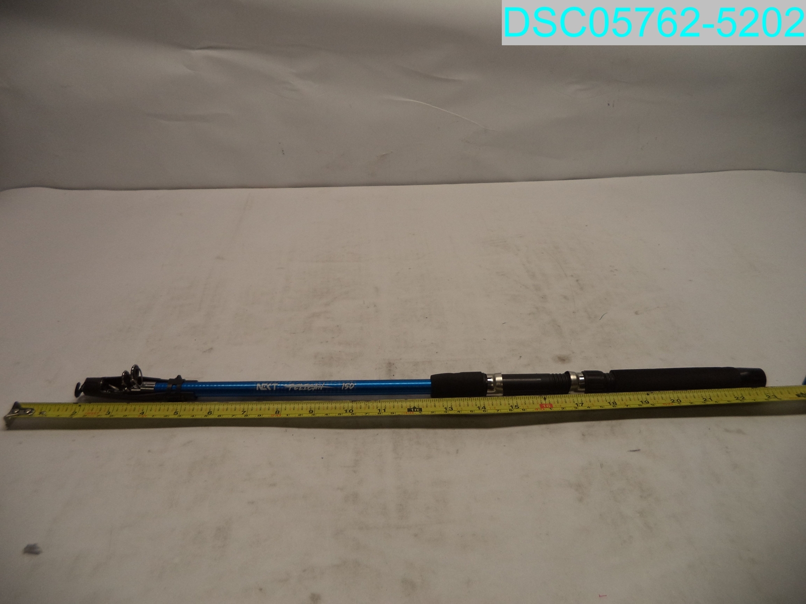 67″ Blue & Black Next Pelican 150 Telescopic Collapsible Extendable Fishing Rod