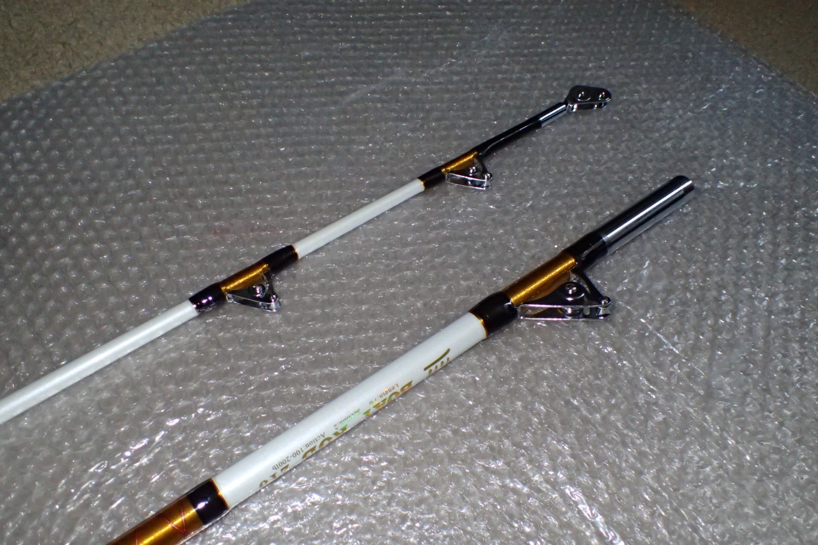 Heavy Saltwater Trolling Rod Conventional Boat Fishing YIYI Pole 210cm 100-200lb