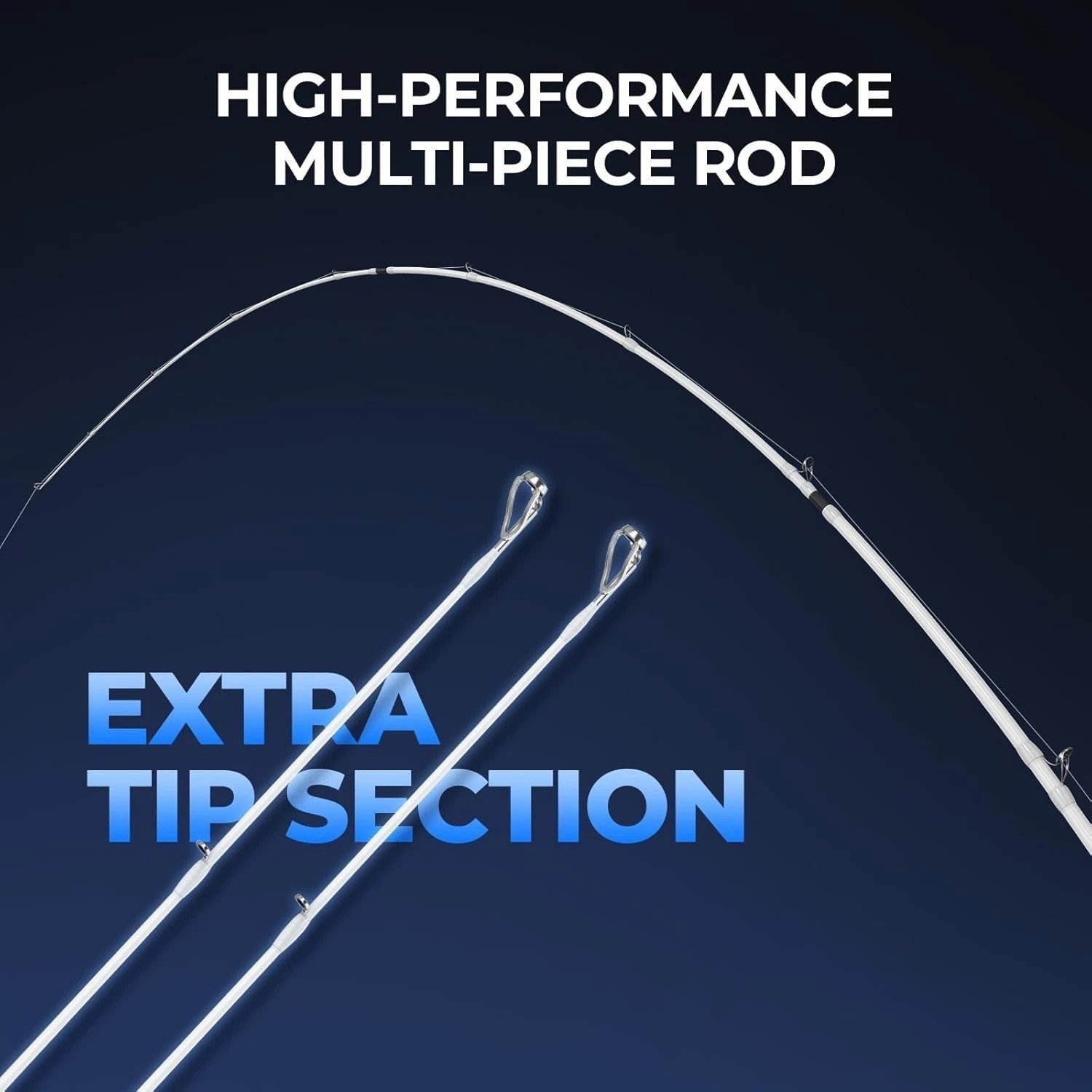 Centron Lite Travel Fishing Rods, Portable 4/5 Piece Spinning & Casting Rods,…