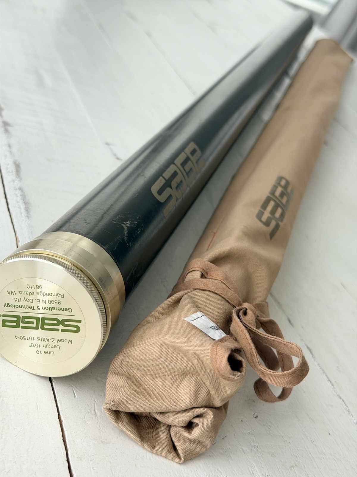**BEAUTIFUL** 🔥 SAGE Z-Axis SPEY 10wt. 15’ft~4pc FlyRod!! ~LEGENDARY~ 🔥