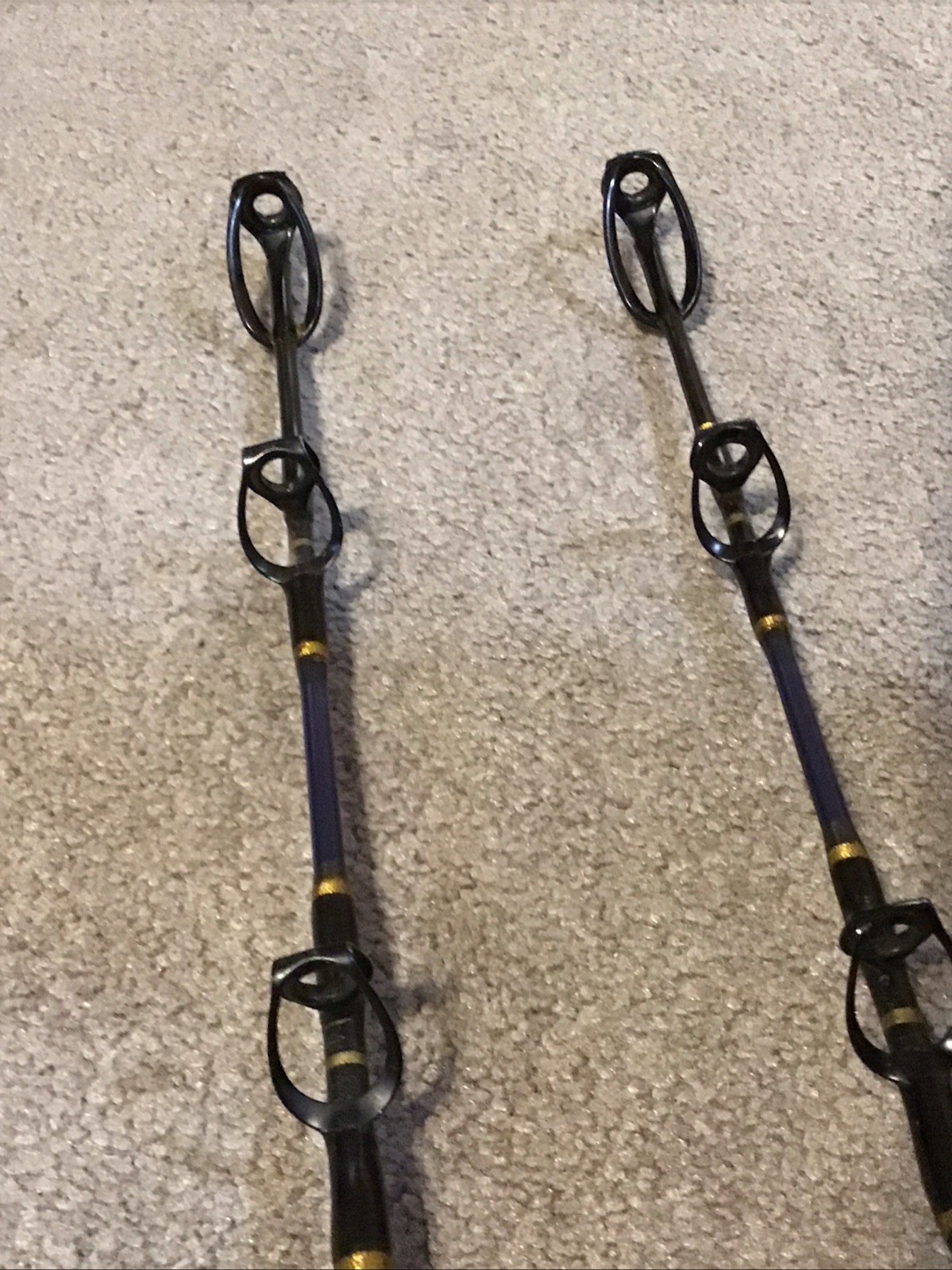 2 Penn Senator Stand Up Fishing Rods 5’6” ,620LS 12/30lb Lot 100