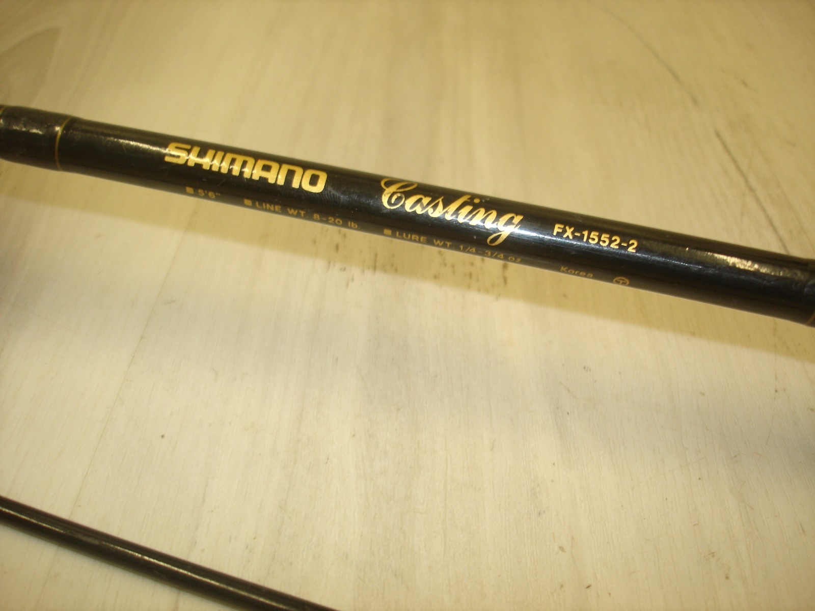 Shimano FX-1552-2 Casting Fishing Rod, 5’6″ 2 Piece 8-20 lb