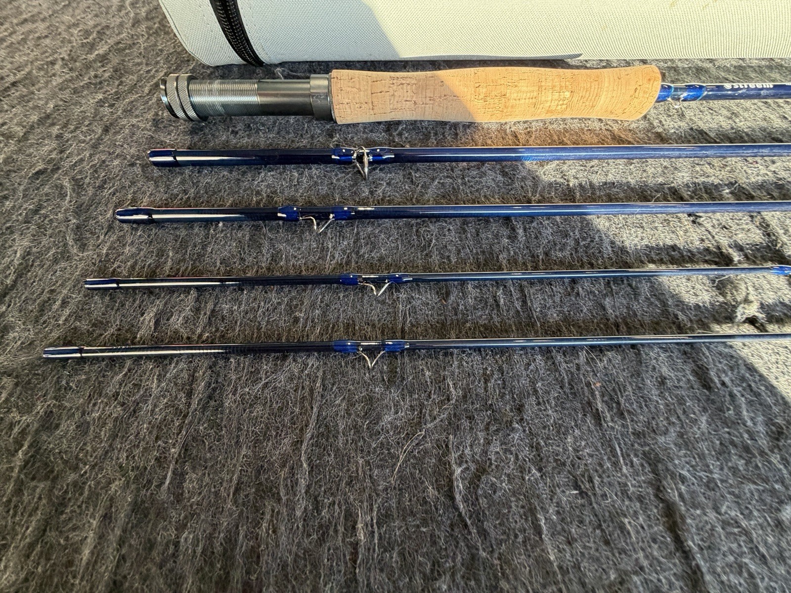 Stream Outdoors Brook 9’ 5wt 4 Piece Fly Rod W/ Extra Tip Section