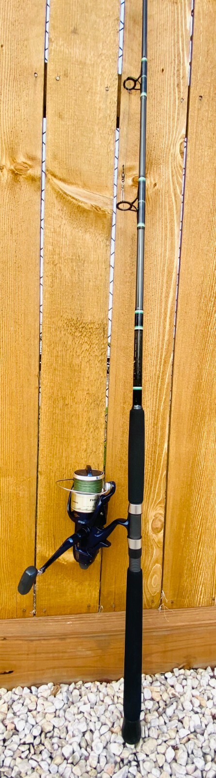 Shimano Thunnus 12000F Spinning Reel w/ Calstar Grafighter GFGR 700-LS Rod Combo