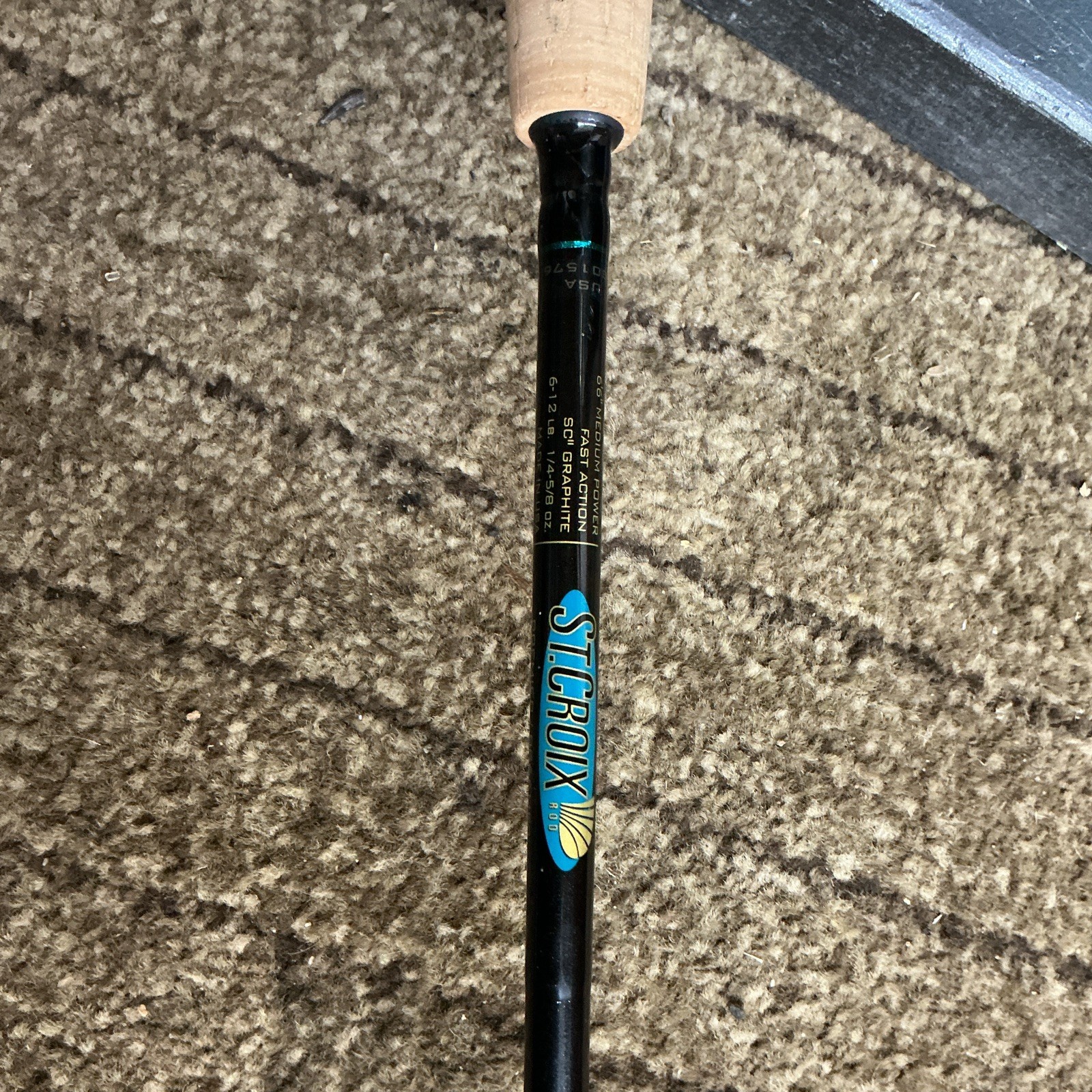 St. Croix Premier PS56MF2 5’6″ Med Fast 2pc Graphite Spinning Rod 6-10lb