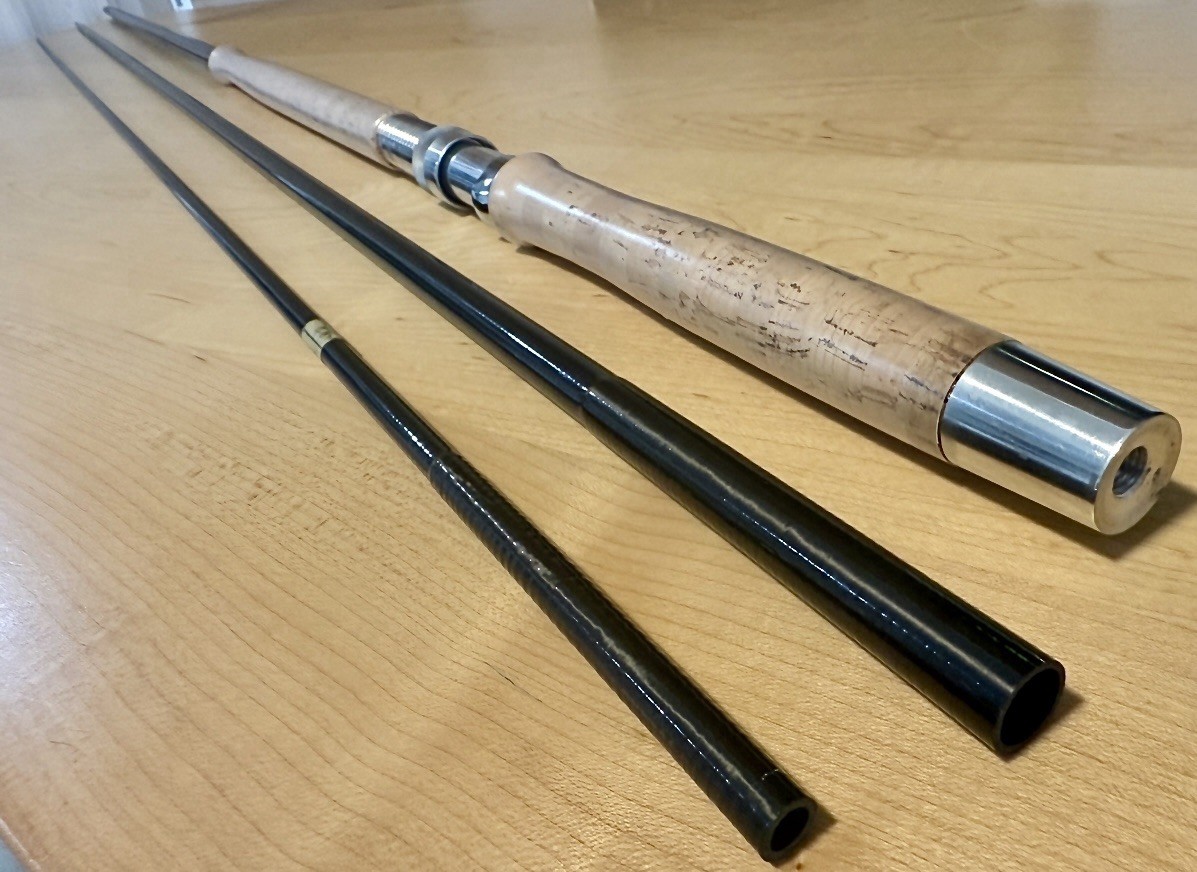 15’3” Centerpin Float Rod Blank 3pc Custom Graphite Steelhead Salmon Unbuilt NOS