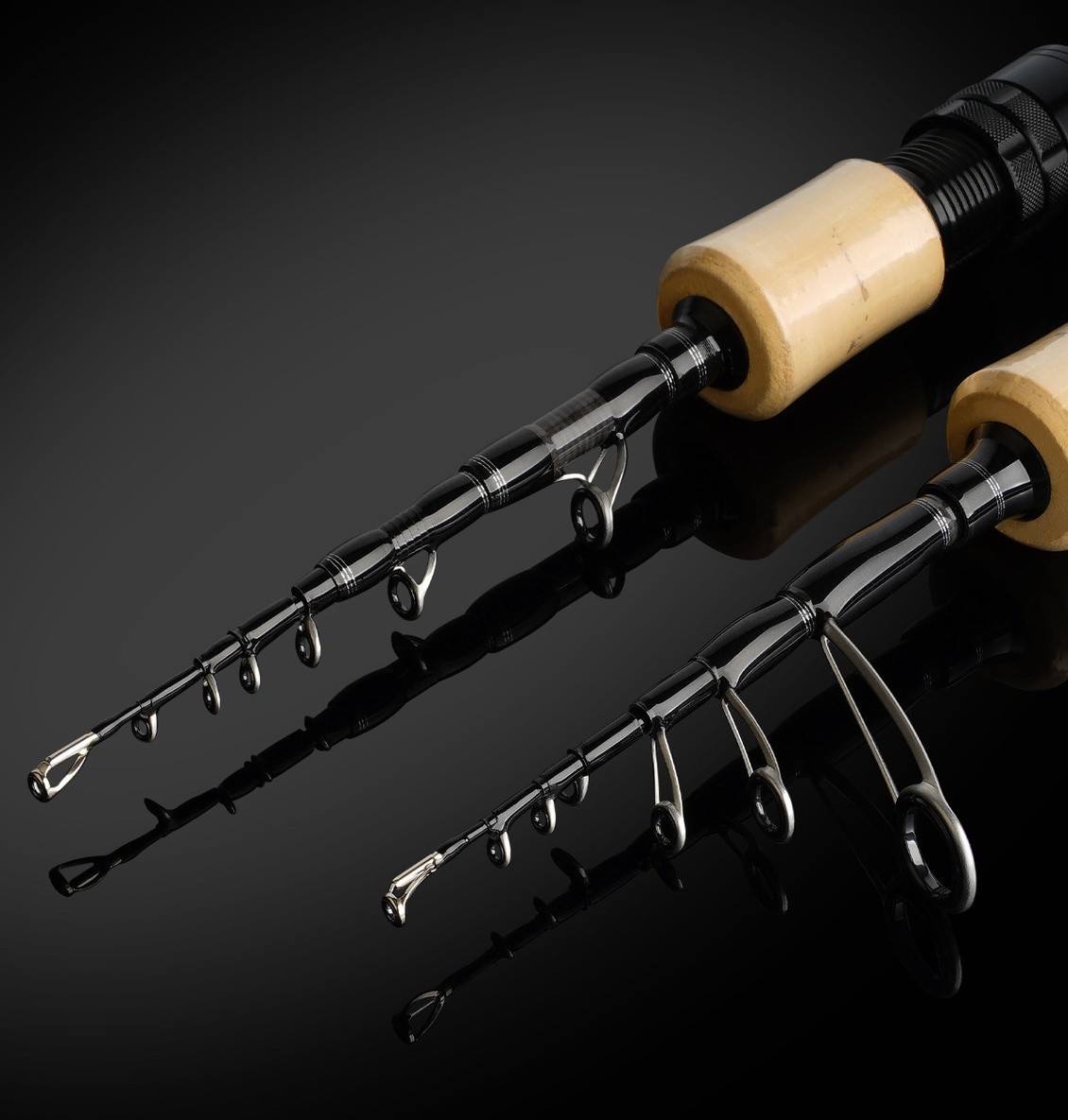 Telescopic Fishing Rod Trout Travel Rod High Carbon Fiber Ultra-Light Fast Rod