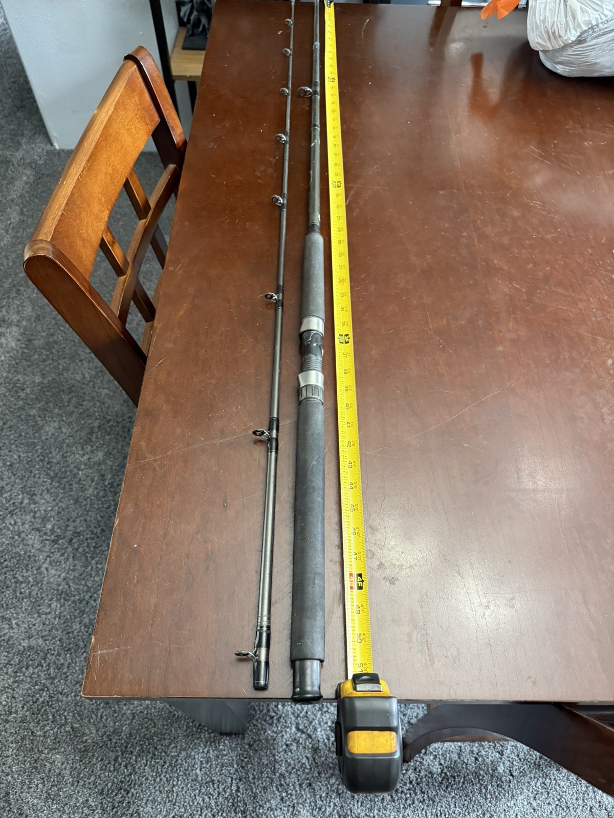 Shimano TDR-86MH2B Trolling Rod 8’6” Medium Heavy 15-30lb 2-Pc Downrigger Salmon