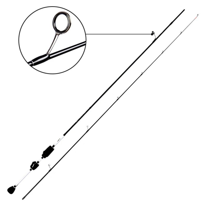 Ultralight Spinning Rod 0.2-0.8g 30T Fishing Rods Carbon Fiber Rings Solid Tips
