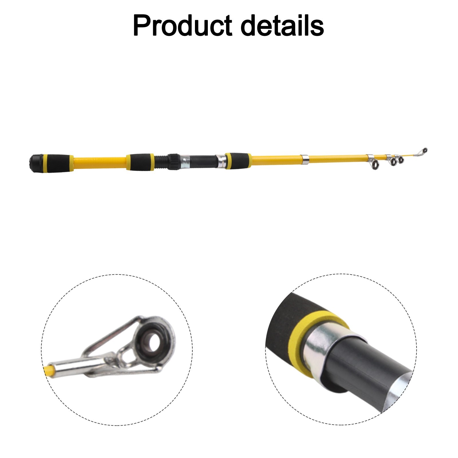 Portable Telescopic Fishing Rod with Camouflage Design and Essential Gear Set
