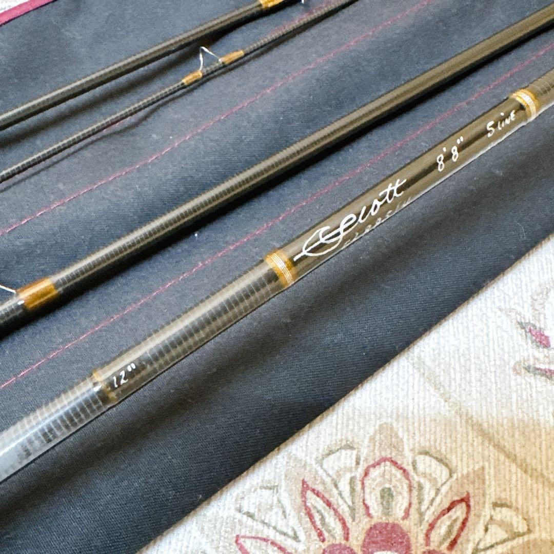scott Fly Rod G2 885/4 #5 8ft8inch 4 pieces Green Fly Fishing