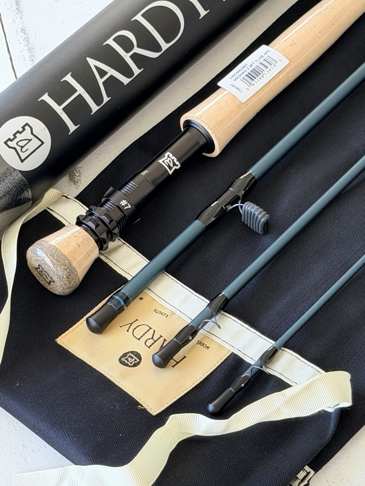 **BEAUTIFUL** 🔥NEW HARDY MARKSMAN Z 7wt. 9’Ft Fly Rod!! 🔥~LEGENDARY~🔥