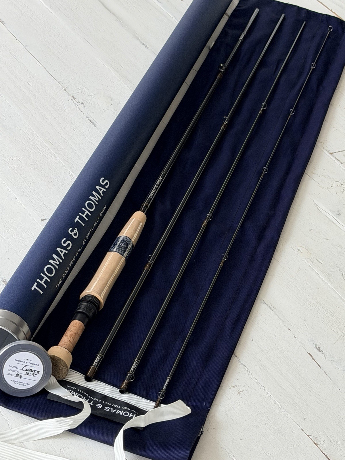 ** BEAUTIFUL**🔥 Thomas & Thomas CONTACT II 4wt 10’9”in~4pc Fly Rod!!🔥~NEW~🔥