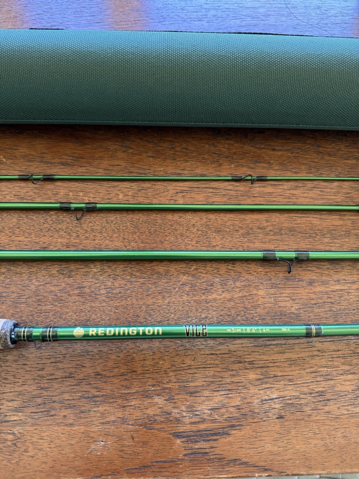 Redington Vice Fly Rod 8’6 5wt 4 Piece W/ Case