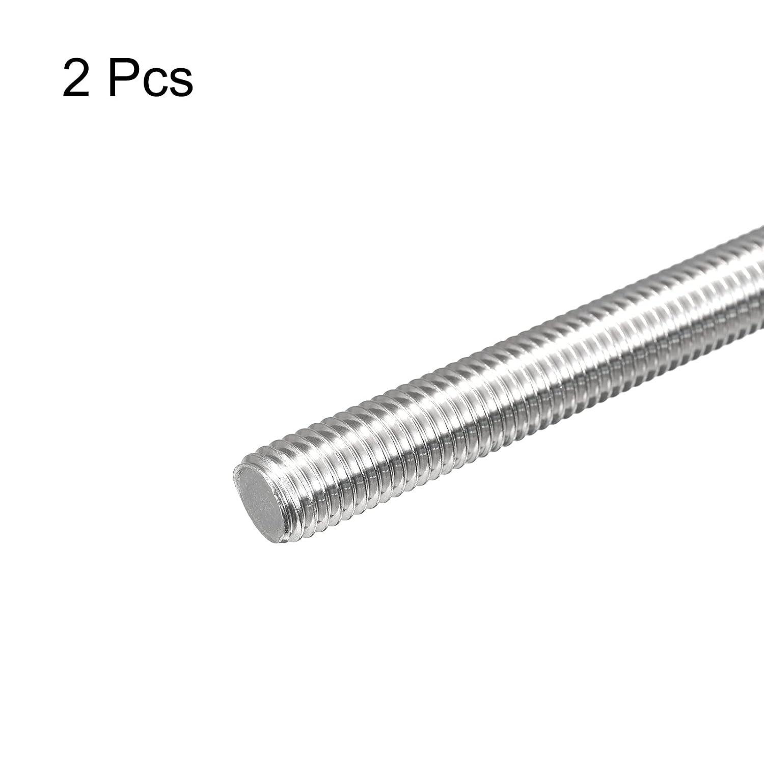 M12 x 100mm Fully Threaded Stainless Steel Rods – Strong & Corrosion Resistant