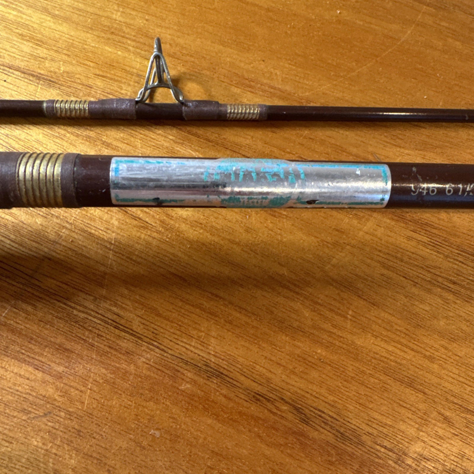HEDDON, 6-1/2 Ft 2PC Spinning Rod. Model 946 VTG Great Cond, See Pictures Please