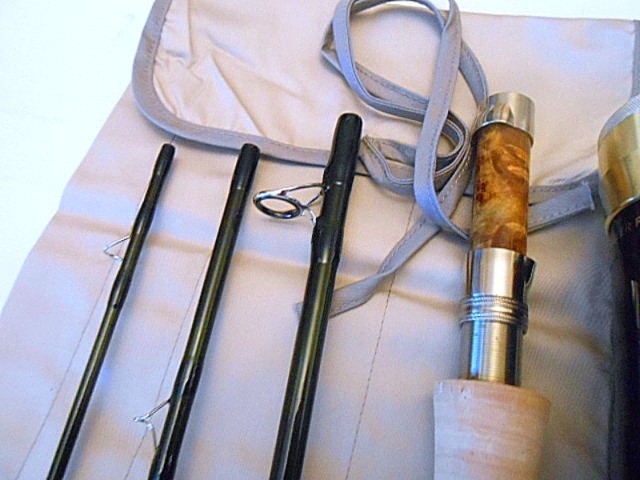 E.L. KEULING ROD CO 10′ 5WT. DOWN-LOCKING 4PC CARBON FIBER FLY ROD 2026 USA