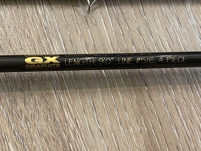 W.W. Grigg Custom Made GX904-5 9′ 5-6 wt Line 4 Pc Fly Rod W/ Case