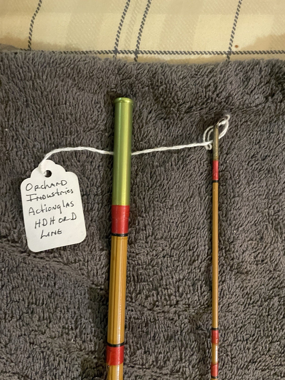 Orchard Industries Actionglas Fly Rod 8’6″ w Original Sock-New W Plastic
