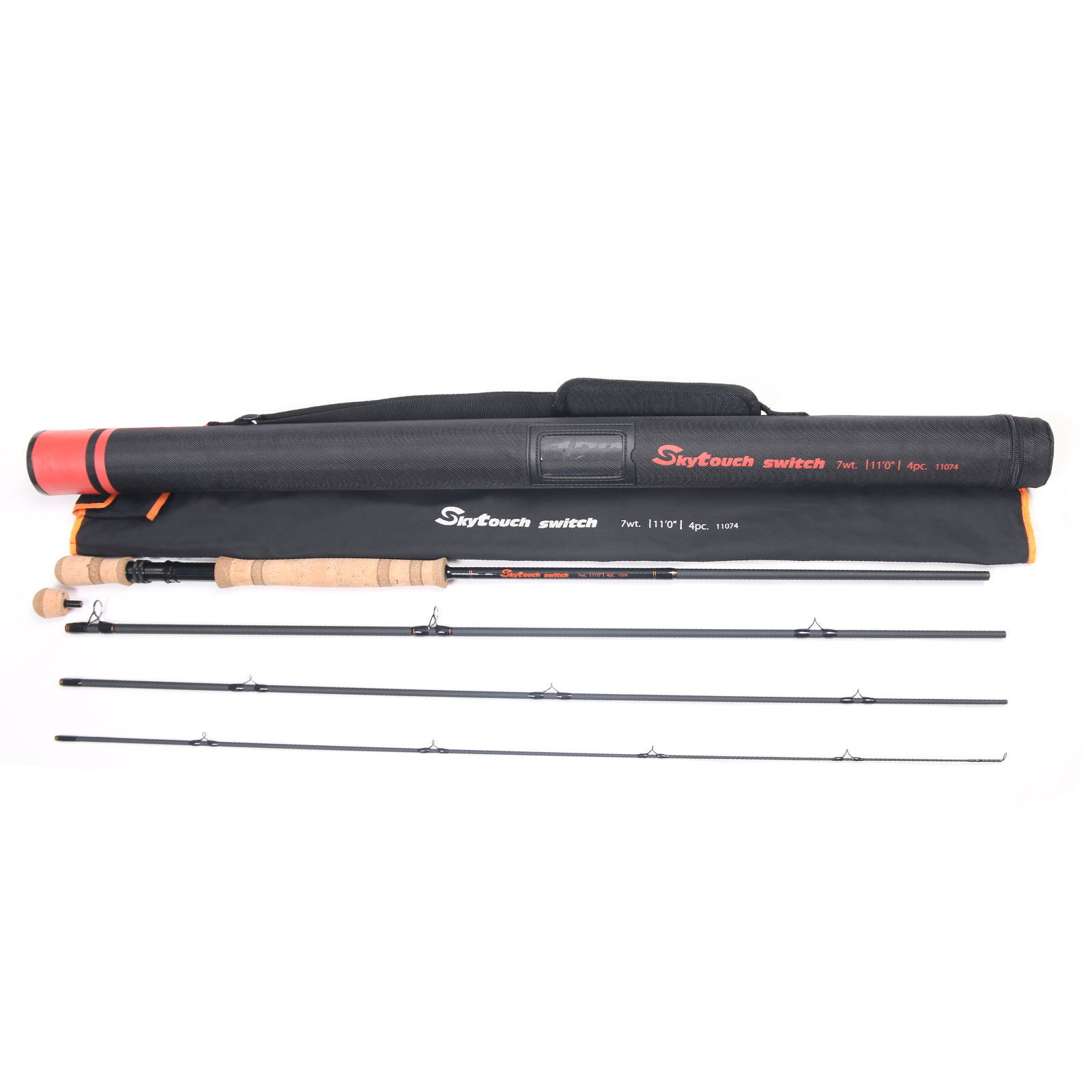 Maxcatch Skytouch Two-handed Switch & Spey Fly Fishing rod Fast Action with Tube