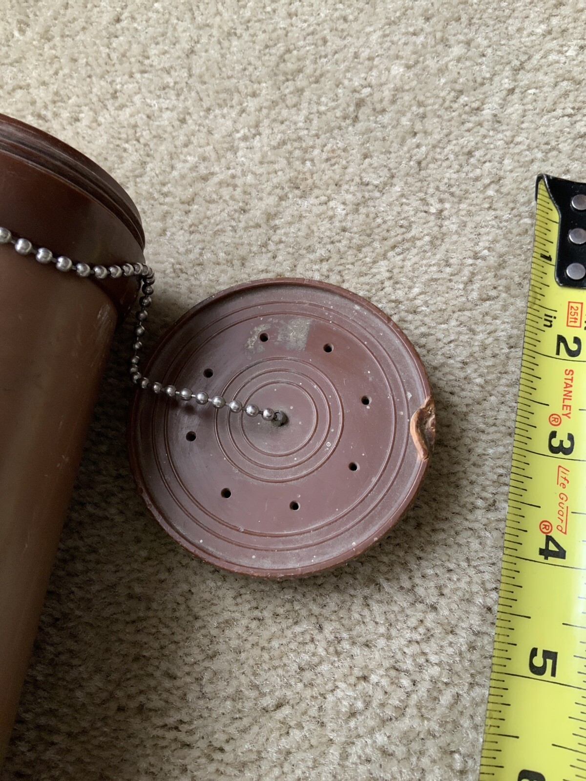 Vintage Ted Williams IV Rod Case Very Rare Plastic Small Crack