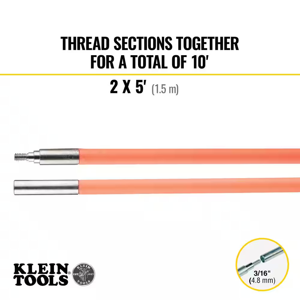 10 Ft. Low-Flex Glow Fish Rod Set