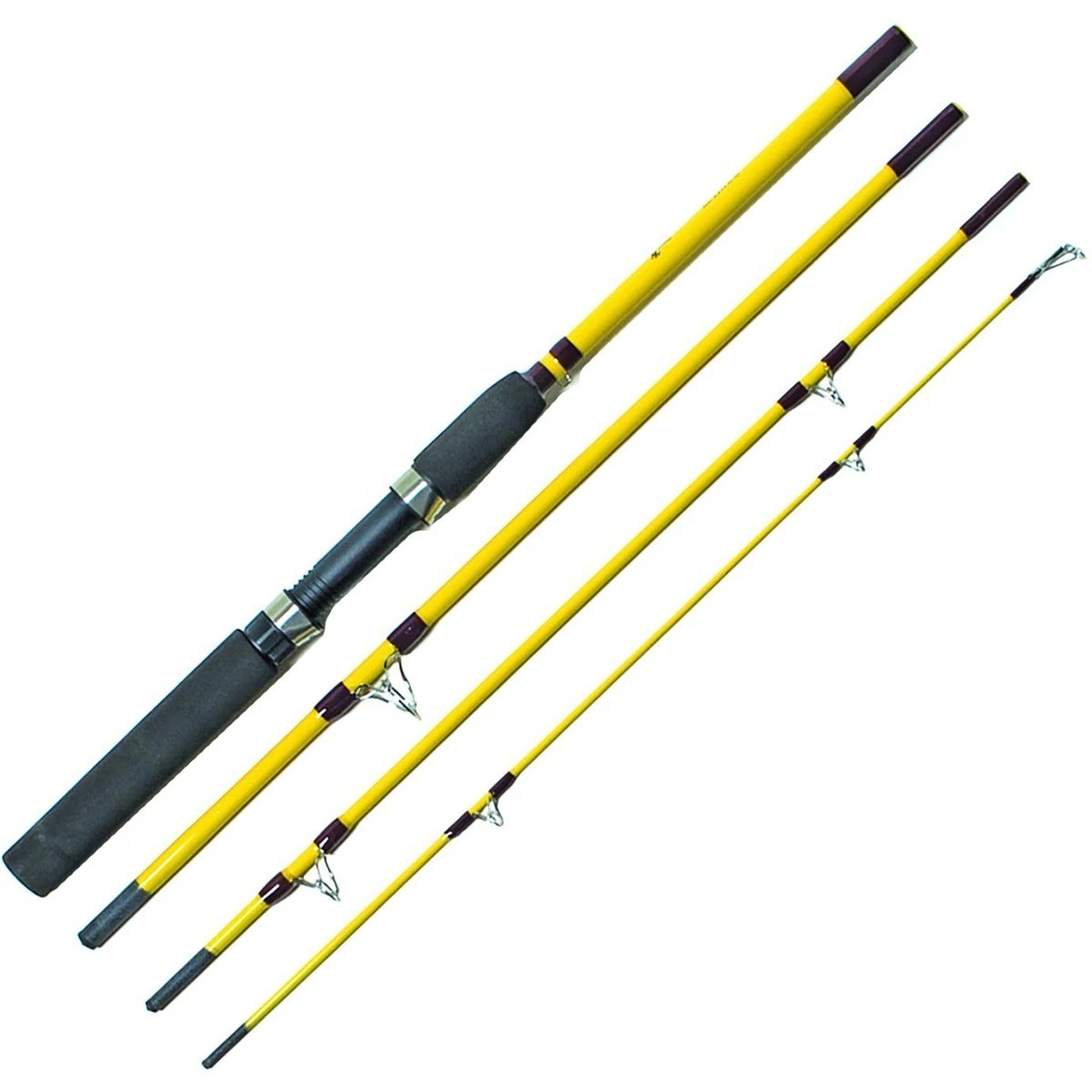 Eagle Claw Pack-It 7’6″ Spin/Fly Fishing Rod 4-Piece