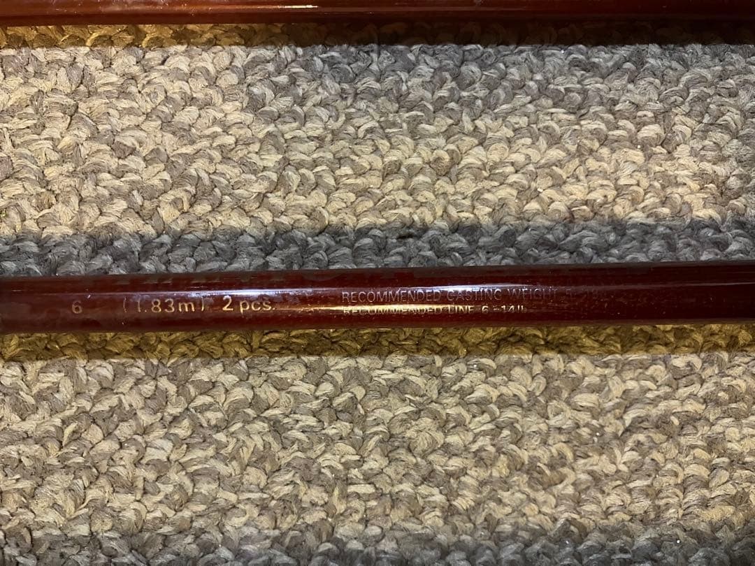 Daiwa Phantom PPB-602LS Fishing Rod Used with Case, 80’s, No Handle