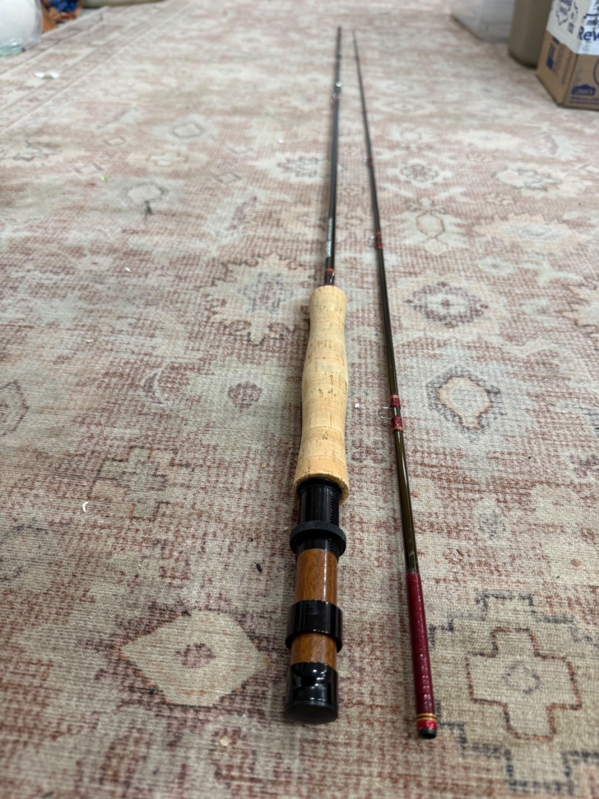 sage graphite III 390 RPL fly rod custom build