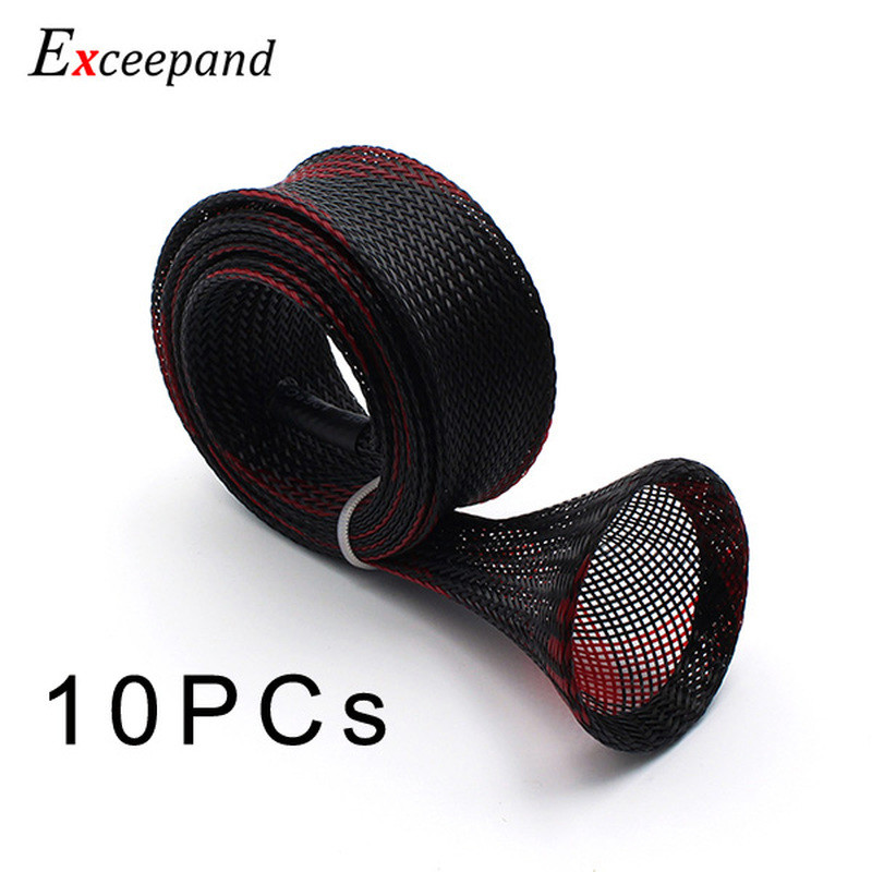 10 PCs Free Tangle Fishing Rod Sleeve Casting Fishing Rod Cover Pole Sock