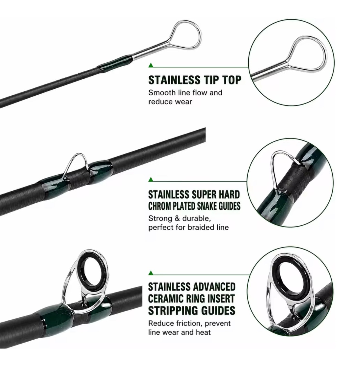Travel Fly Fishing Rod Sea Saltwater Freshwater Fly Fishing Rods – Various