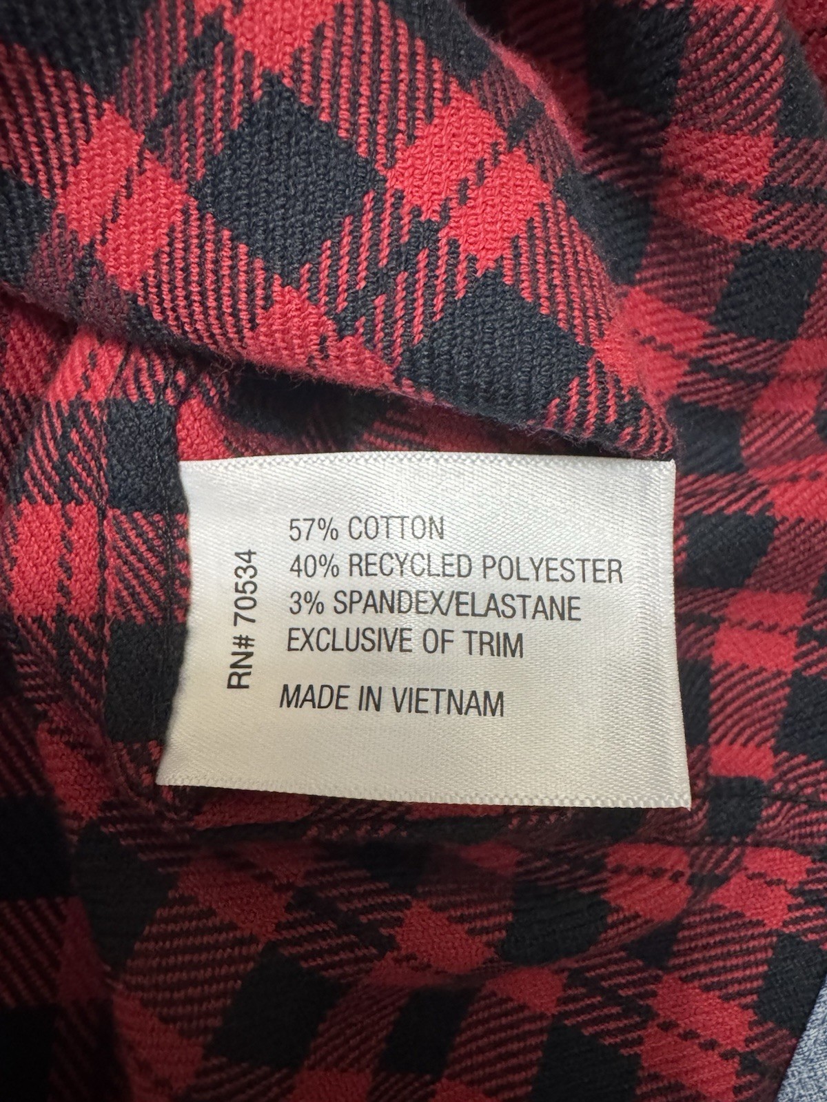Orvis Red And Black Buffalo Plaid Heavyweight Outdoor Shirt Size L New