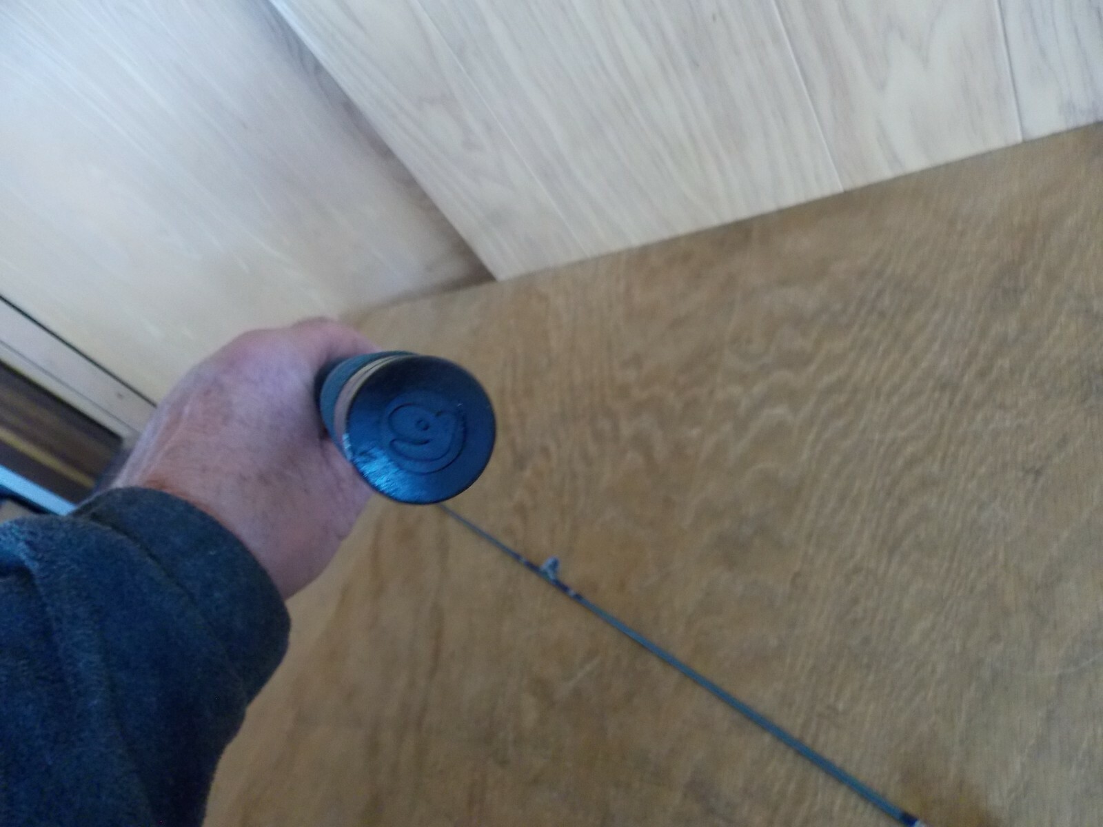 Vtg Garcia K5201 BLUE Spinning Rod Light Action Fast Taper 5’7″ (3Pc) 2/24