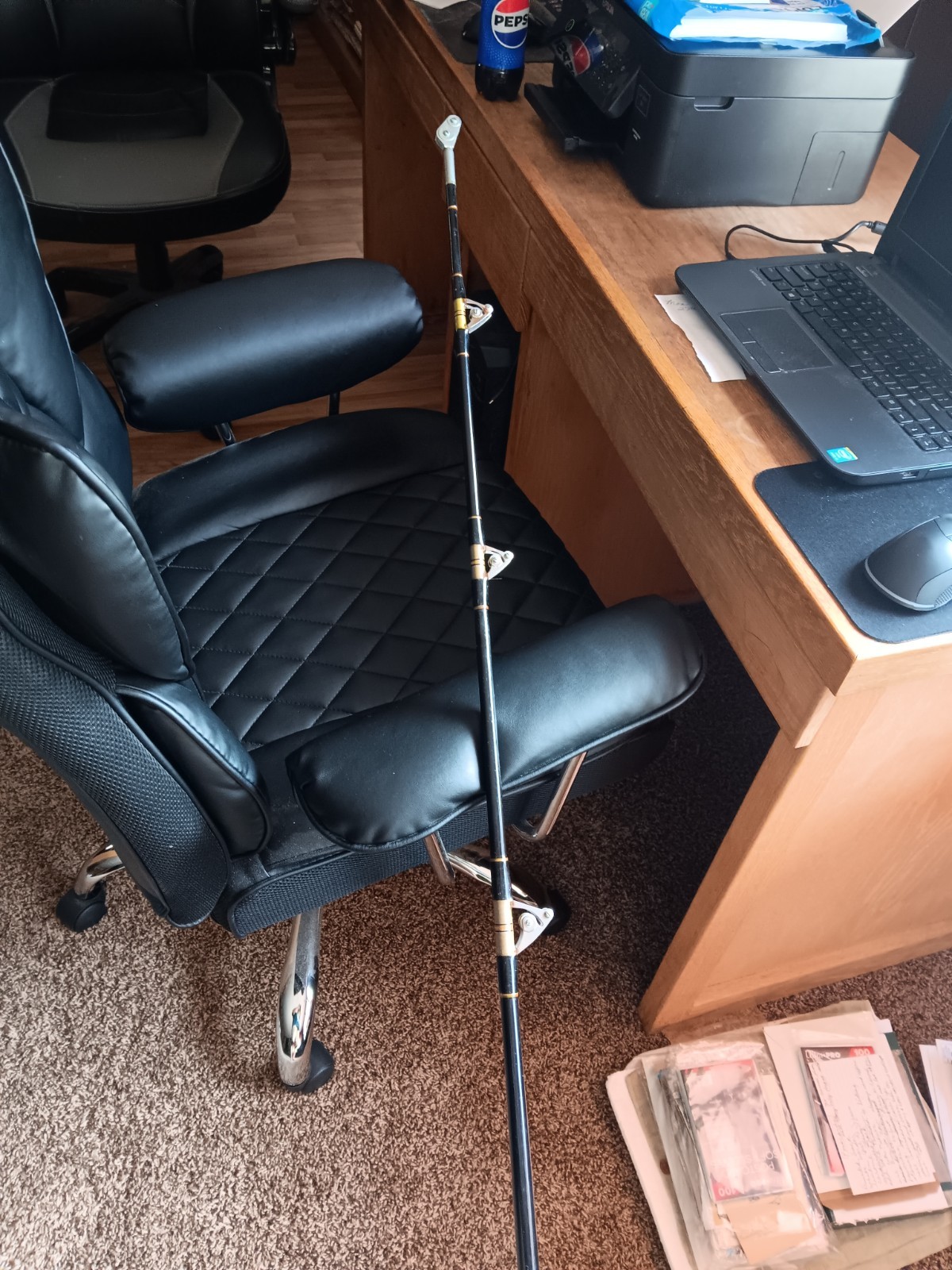 deep sea pole “Blackfin 21” #2155 6 1/2 ft, 25-80 ocean pole