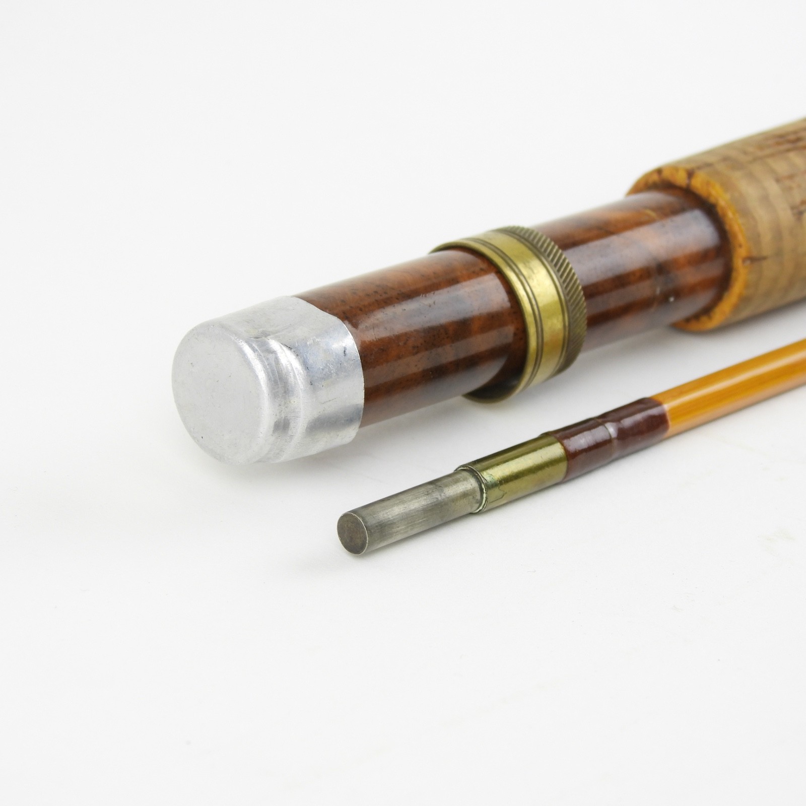 Phil Baldacchino Kettle Creek Tackle Bamboo Fly Rod. 7’ 6”. 4-5wt. W/ Tube.