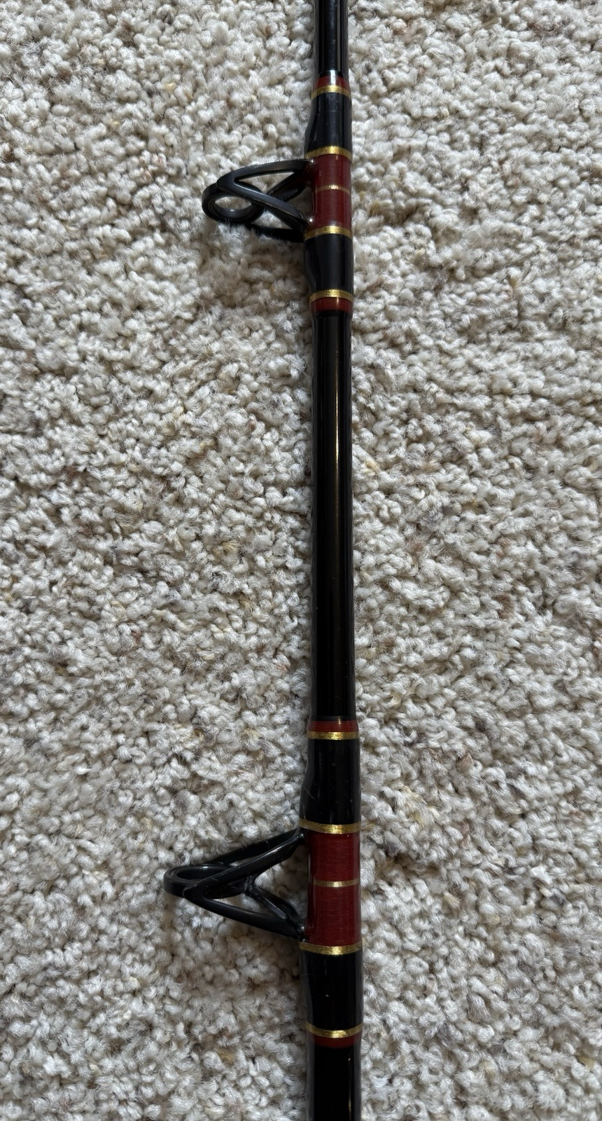 Vintage Fenwick 6’-6” Seahawk Offshore SO~6465HC 30-80 Lb Test Line Fishing Rod