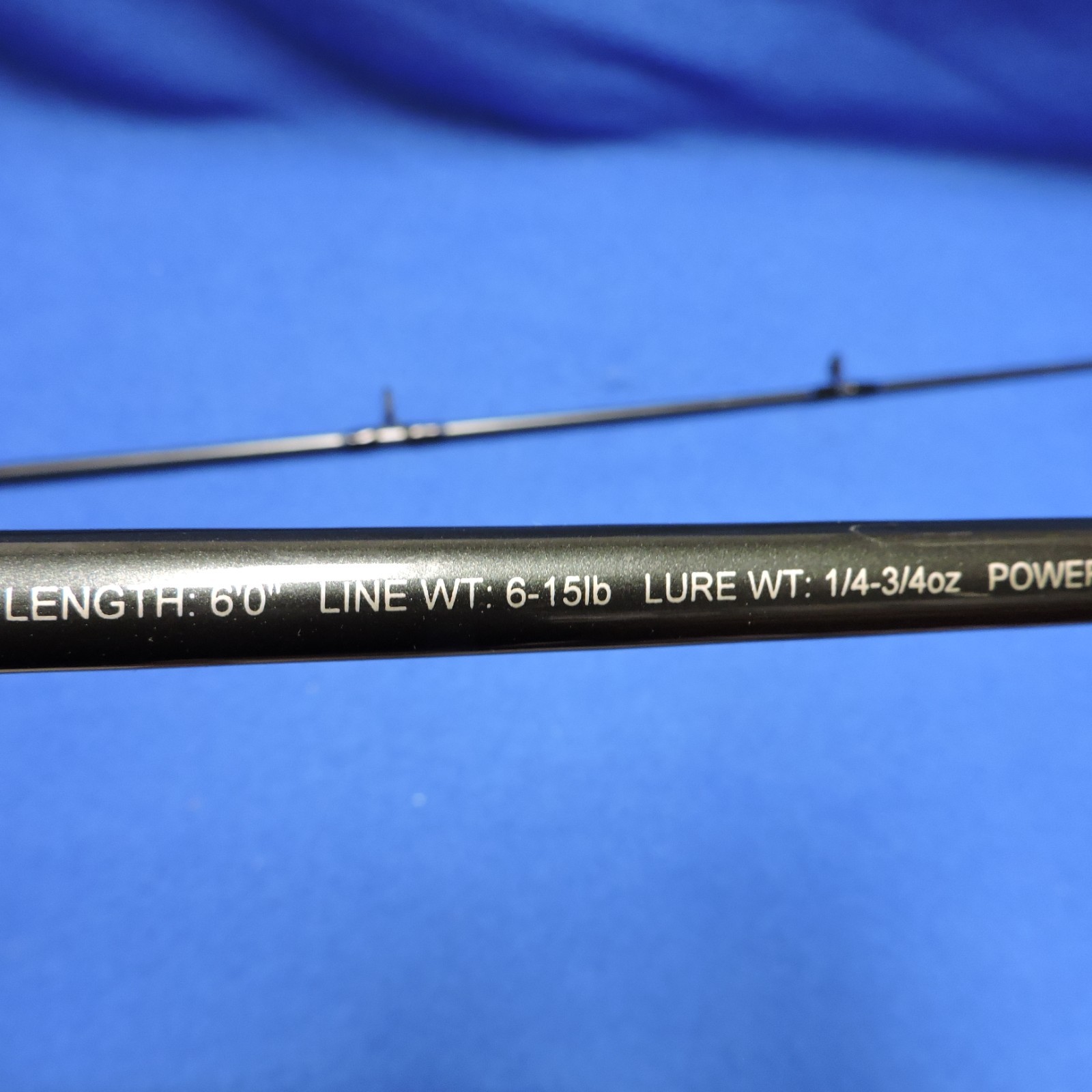 Shimano FX60MB-2pc 6ft Medium Fast Spinning Rod Great used Condition