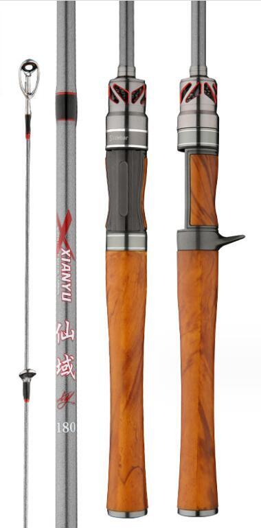 Trout Fishing Rods 1.68m 1.8m Carbon Rod Spinning Casting Rod Fast Fishing Poles