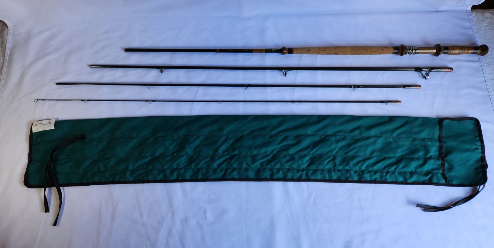 R.B. Meiser 13’6″ 7/8 Spey Fly Rod MKS S2H13678MKS-4 USA 4pc Sock