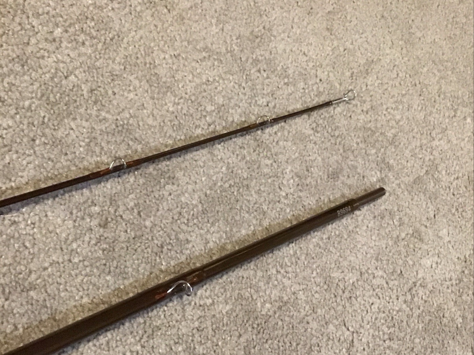 Scientific Anglers System 6 Fiberglass Fly Rod 8’1”6wt Tube & Sock NICE Lot A3