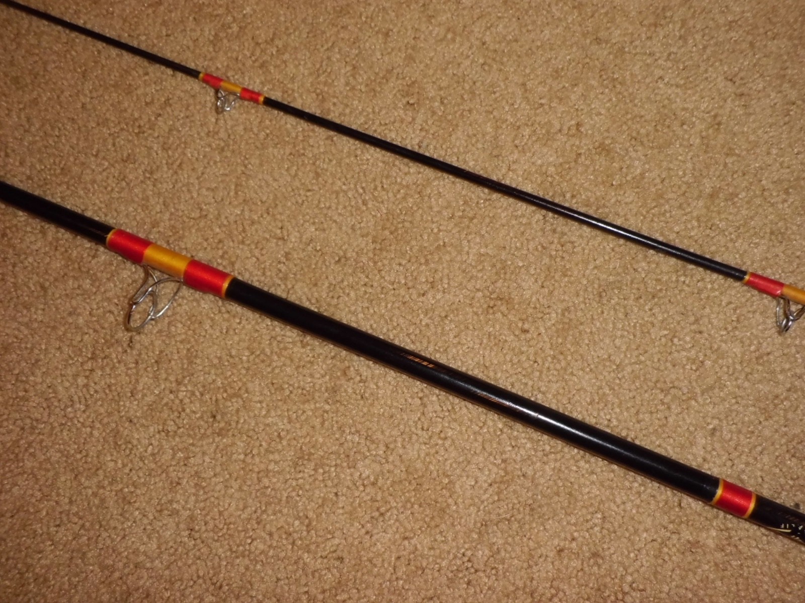 Vintage HARNELL Steelhead/Salmon Spinning 8′ Rod made in USA- 12 lb test