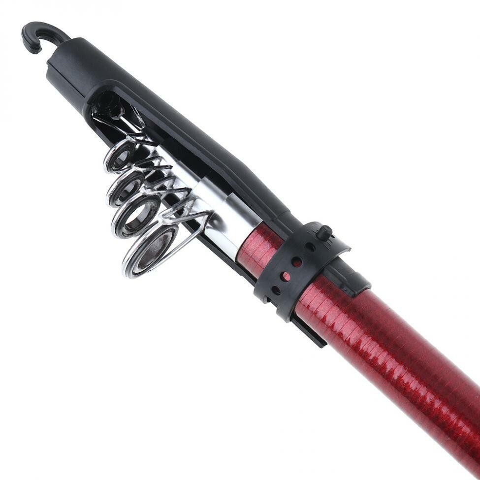 1.8m Glassfiber Telescopic Fishing Rod Sea Pole Travel Sea Rock Rods