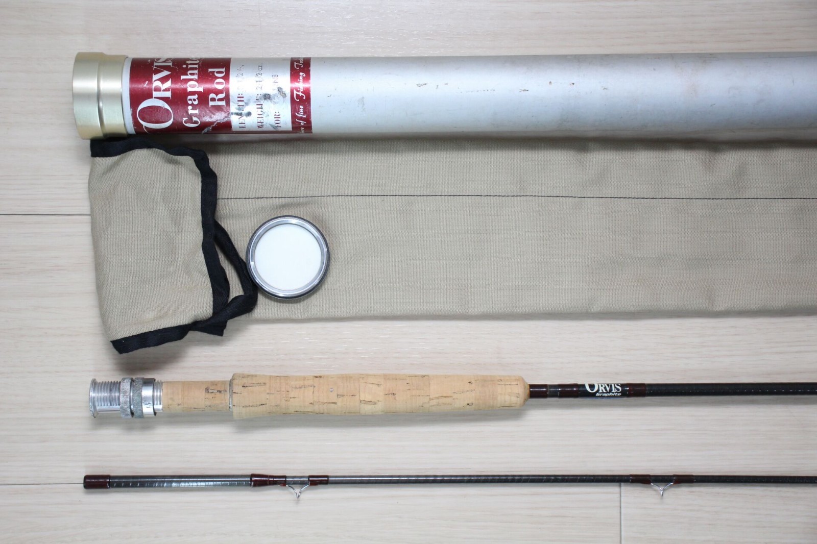 Vintage Orvis Henry’s Fork 8’6″ 5wt 2pc Graphite Fly Rod 1982 USA M10