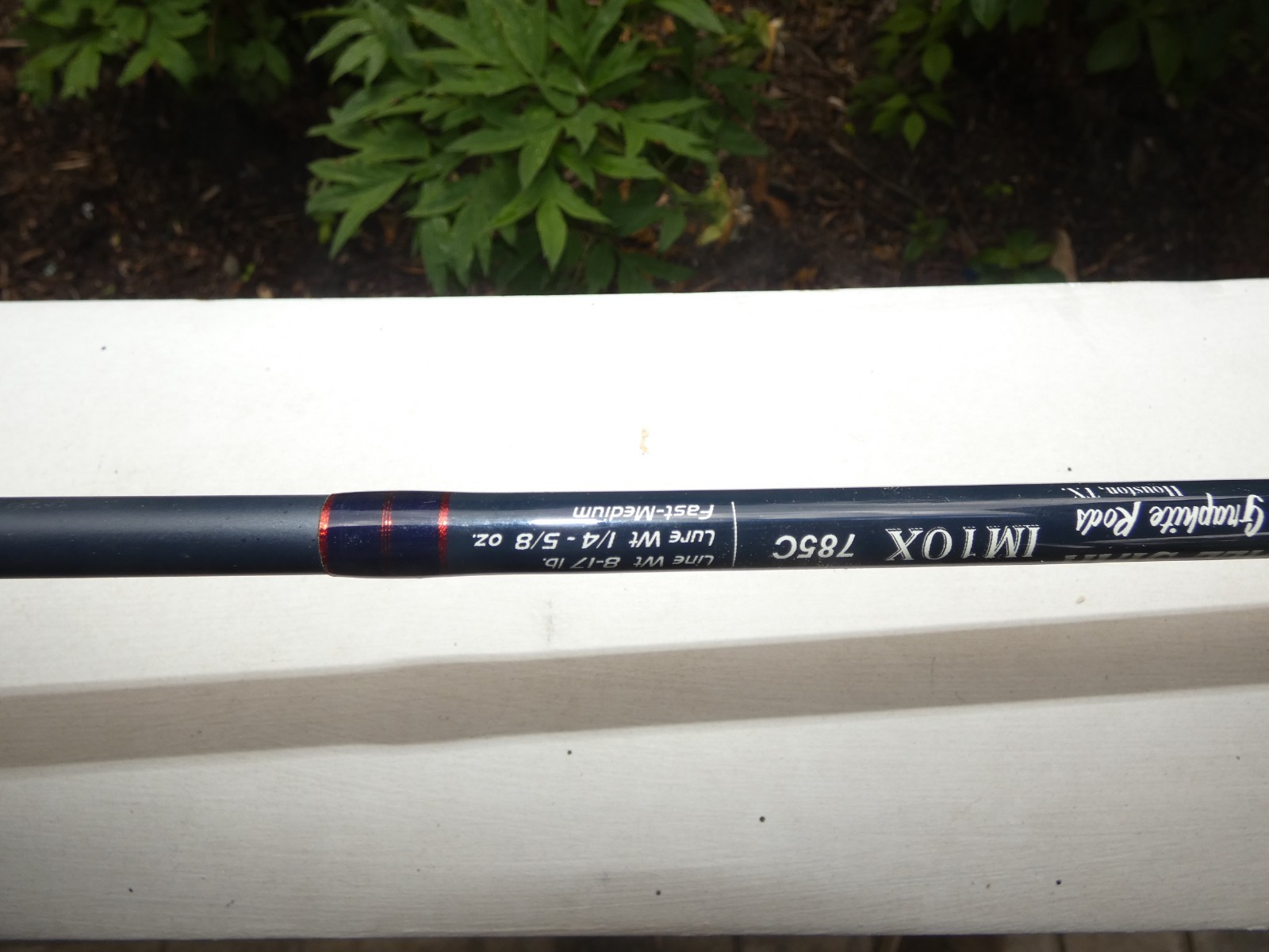RARE ALL STAR IM10X USA MADE 785C 1 PC FAST MED ACT 6’6″ FISHING ROD