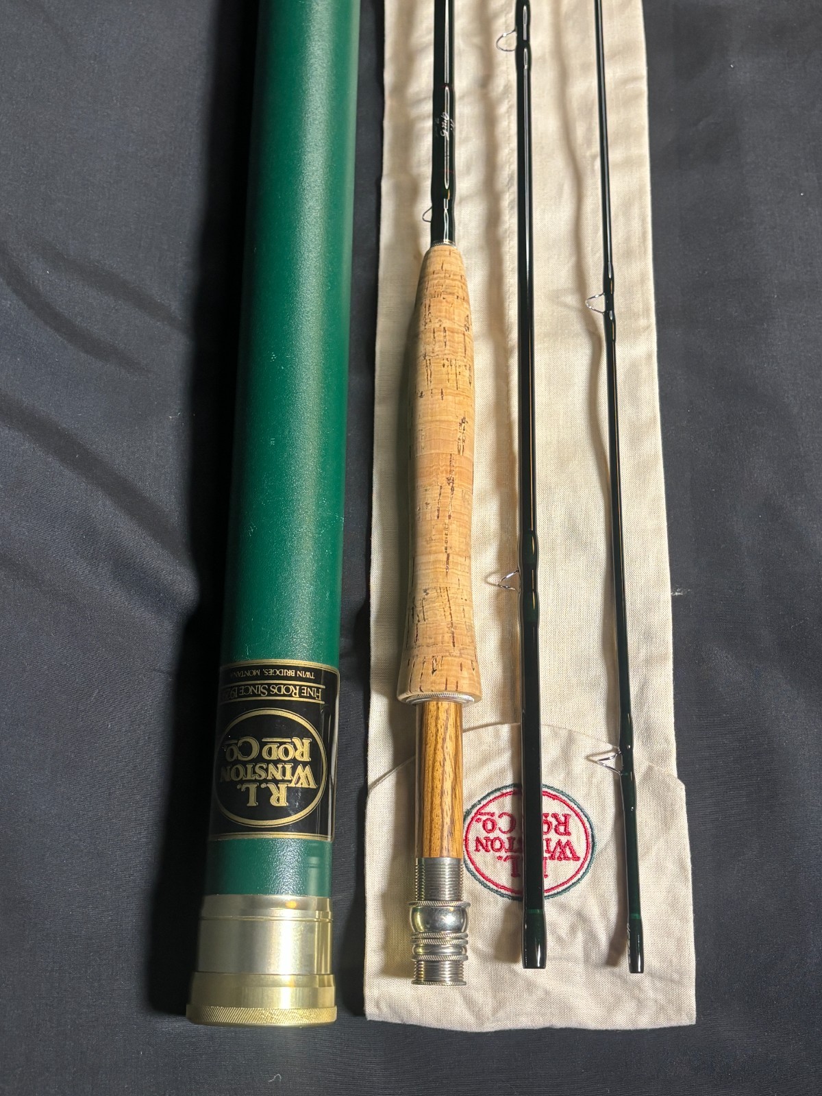 R.L.Winston WT 9ft 5wt 3pc fly rod Vintage Excellent Cond /Serial No.85303