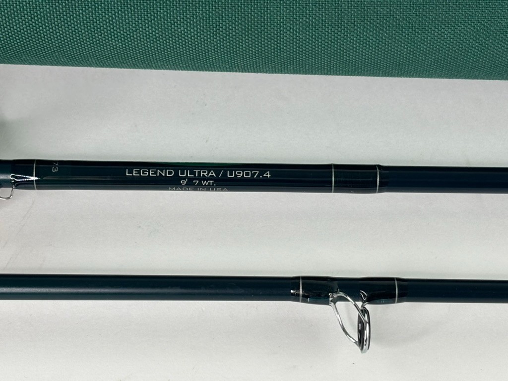 St. Croix Legend Ultra U907.4 Fly Rod 9’ 7wt 4-Piece w/ Case – Made in USA