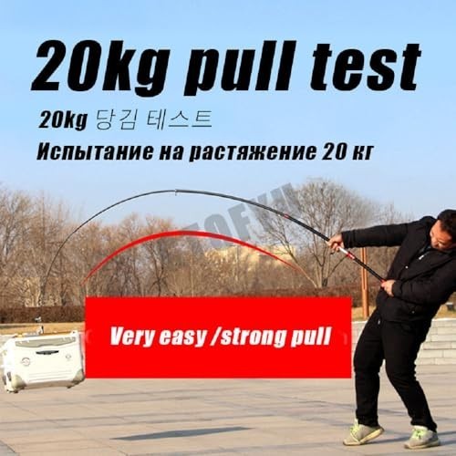 Telescopic Carbon Fiber Surf Fishing Rod Medium Heavy 2-9oz 20-50lb