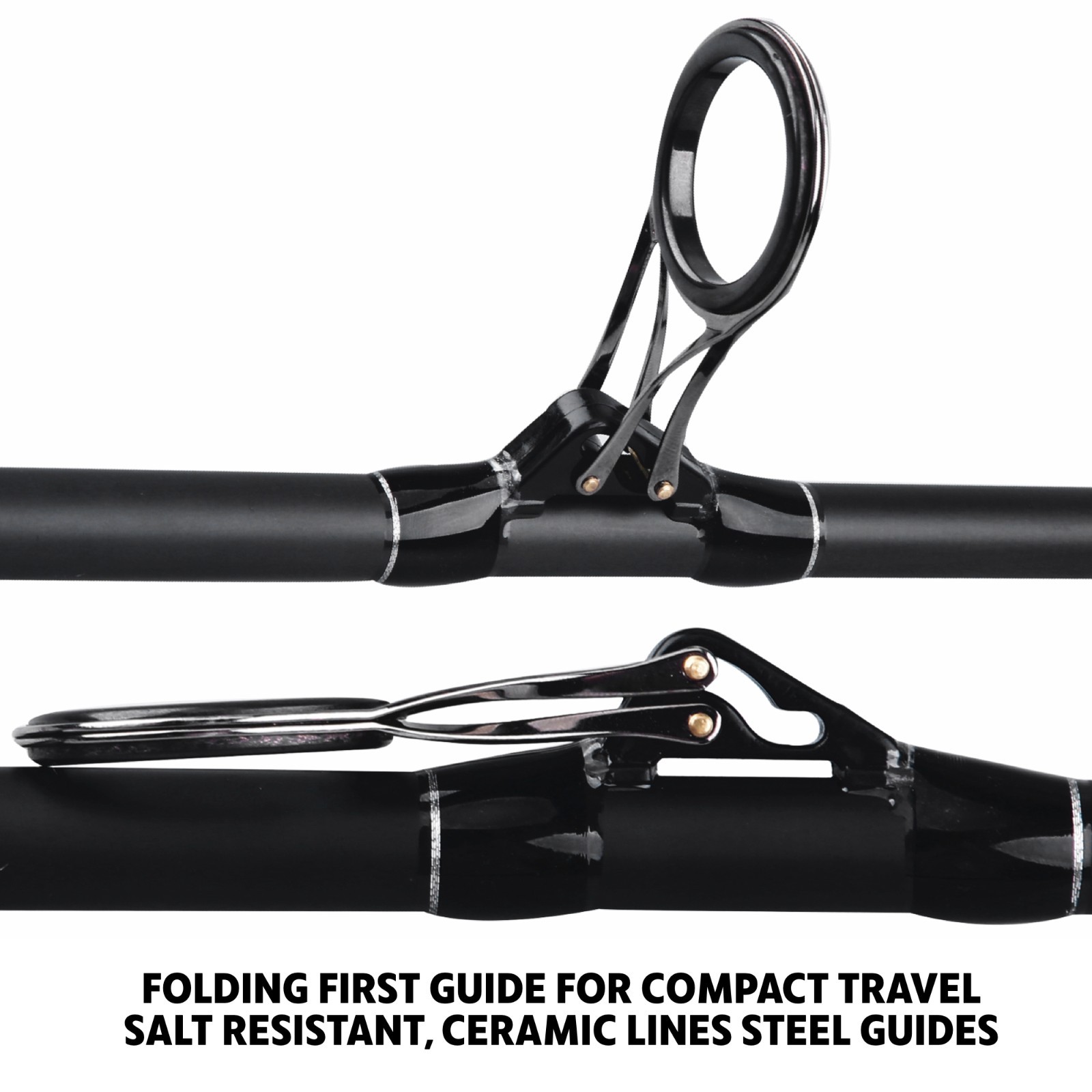 S MID Strong Predator Carp Travel Fishing Rod & Case 10.5′ Light-Sea,freshwater