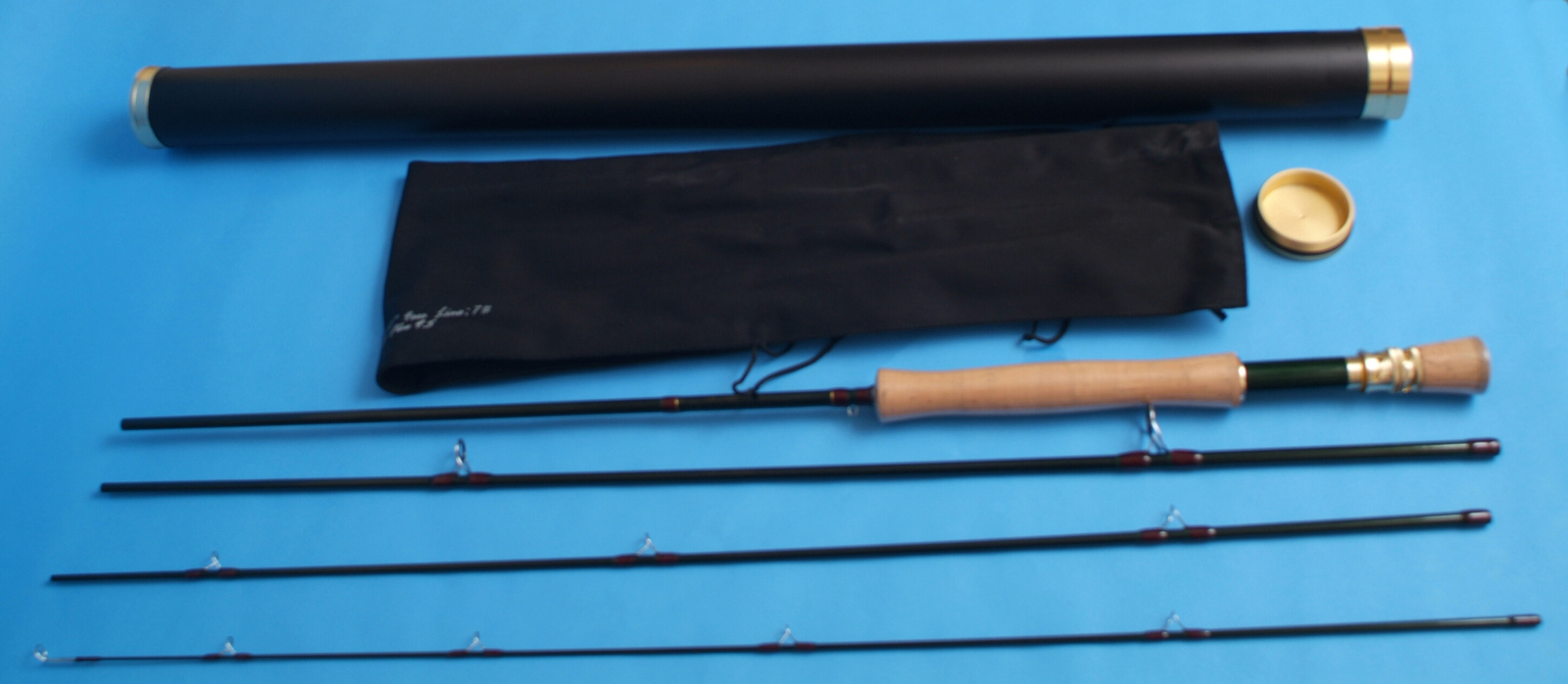 FFS SH Hunter Pro Fly Rod – 100% Heli-core Carbon Fiber (Graphite) Fly Rod – …